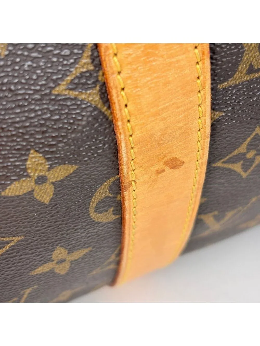 Louis Vuitton Keepall Bandouliere 50 Boston Bag Monogram Brown